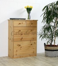 Massivholz Schuhschrank Kiefer gelaugt geölt Schuhkipper Schuhkommode Kommode