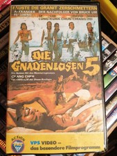 VHS RARITÄT: DIE GNADENLOSEN 5 (1974) TI LUNG & DAVID CHIANG; ALEXANDER FU SHENG