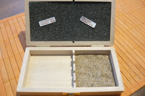 Sandsammlung~Strand-Sand-Umhla