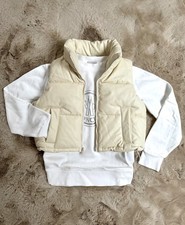 Hollister Weste, Kunstleder, Größe XS, NEU