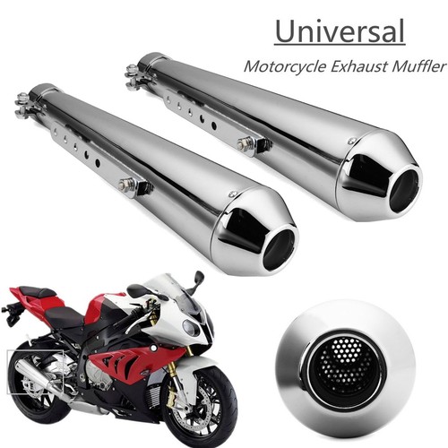 Motorrad auspuff - 17.5'',