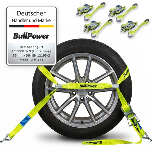 Bullpower spanngurte auto - 4x,