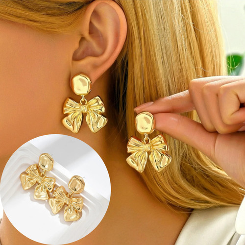 Gold silber ohrringe - silber,