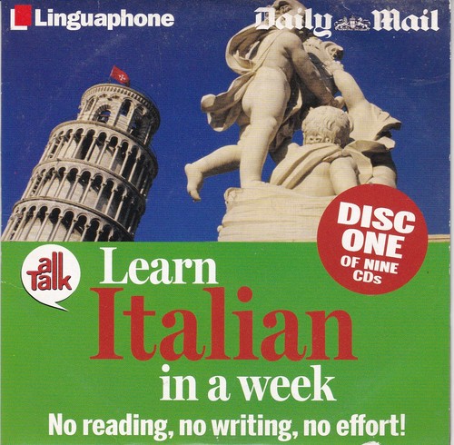 Learn italian week disc - in,