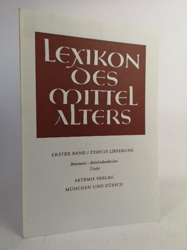 Lexikon des mittelalters 1 - lexikon,