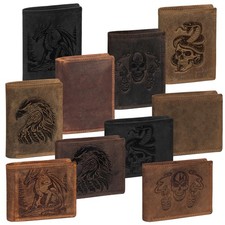 Geldbörse RFID Echt Leder