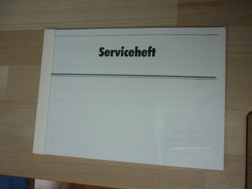 Bmw orig serviceheft deutsch - bmw,