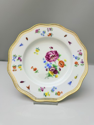 Meissen teller blumenmalerei - teller,,