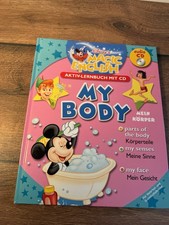 Disney Magic English – My Body / Mein Körper – Aktiv-Lernbuch mit Audio-CD