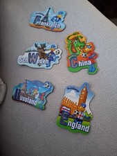 5 Länder-Magnete von