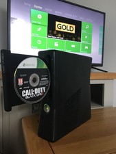 Voll funktionsfähige generalüberholte Microsoft Xbox 360 Slim S 4 GB schwarze Konsole (PAL) nur