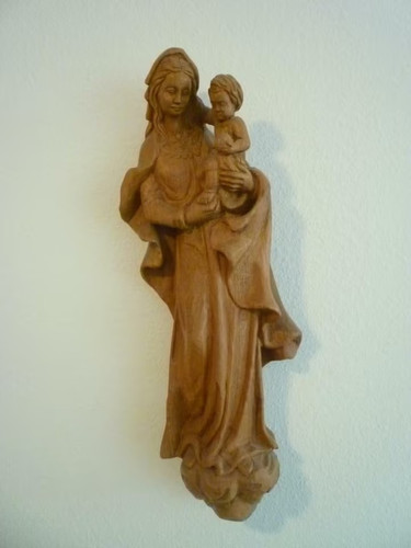 Schöne marienstatue - schöne,