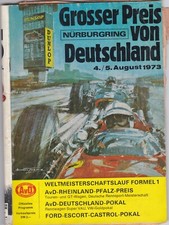 Nürburgring-Programmheft GP