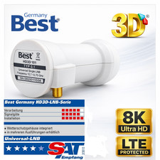 Single LNB 0,1dB BEST Germany