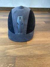 Harry's Horse Reithelm  schwarz/grau Größe L 60 cm Schutz Reiten gebraucht