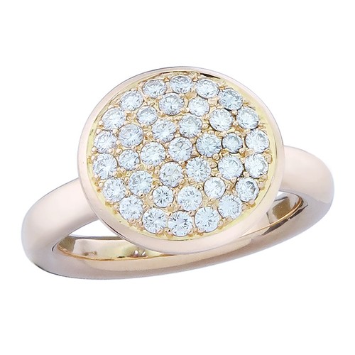 Ring brillanten 750er - ring,