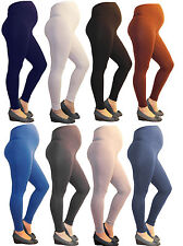 Umstand Hose Umstandsleggings Leggings Leggins lang blickdicht Baumwolle Wäsche
