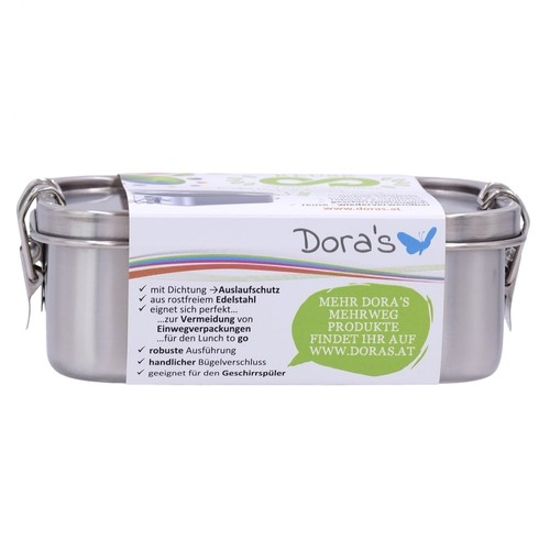 Dora edelstahl lunchbox - dora's,