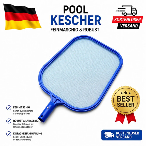 Pool kescher mit - kescher, cm