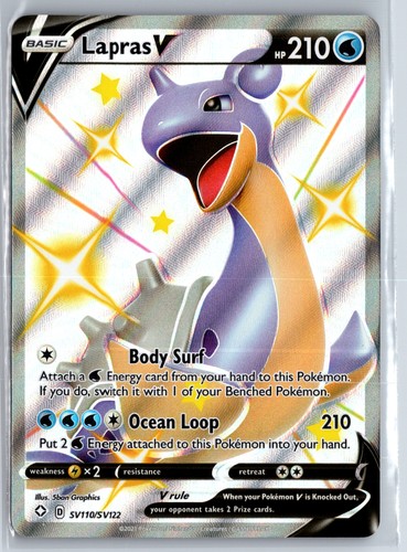 Pokemon lapras holo shining - pokemon,