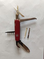 Victorinox Huntsman rot – Schweizer Taschenmesser ca. 80 mm, gebraucht