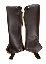 Iris Bayer Leder Chaps Deluxe