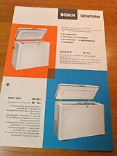 Prospekt Bosch Gefriertruhen Industrie Metall Holz brochure 21