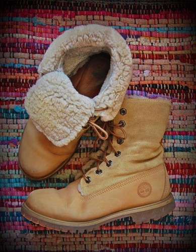 Women timberland boots - women, beige