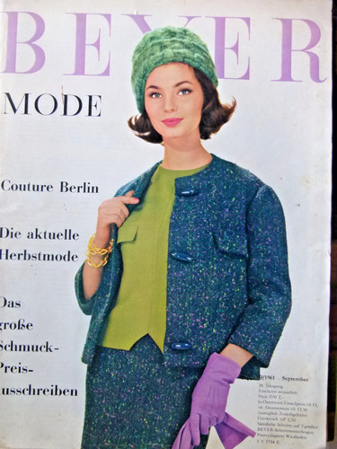 Altes modeheft beyer 1961 - v.,