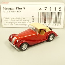 Busch 1:87 47115 Morgan Plus 8 Metallica rot in OVP EX7347