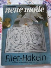 Neue Mode Filet-Häkeln von 1986  Sonderheft Nr. 5107
