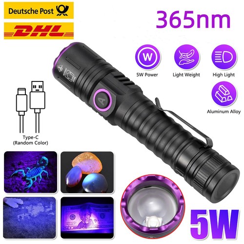 365nm ultra violet - 5w,