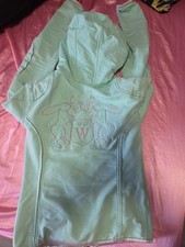 Witty Knitters Damen Gr. XS 34 / XXS 32  158 Edel Hoodie Kaputze Pullover Blau 