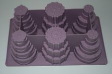 LURCH Backform Silicon Etagentorten 6 Torten Kekse Muffin Top Zustand