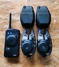 Fox Micron RX Digital Bissanzeiger Funkbissanzeiger-Set "BLUE" 2+1 Karpfenangeln