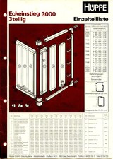 Hüppe Dusch Eckeinstieg 3000