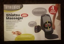 NEUWERTIG*SHIATSU RÜCKENMASSAGE*SITZAUFLAGE*WÄRMEFUNKTION*NACKEN-RÜCKEN-SCHULTER