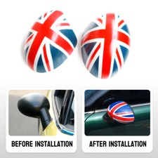 Red Mirror Caps Covers Outer