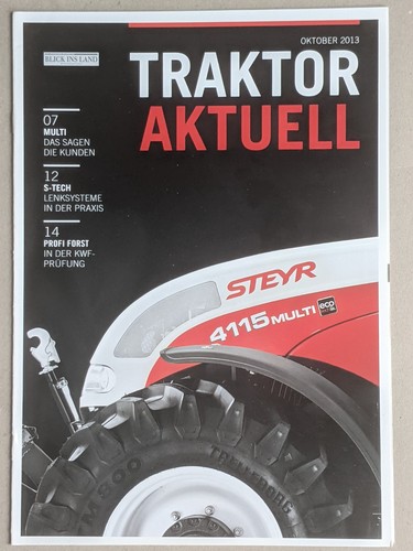 Steyr traktor aktuell prospekt - aktuell,