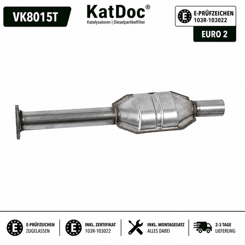 Katalysator kat golf 3 - katalysator,