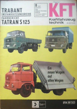 KFT KRAFTFAHRZEUGTECHNIK 8 - 1967 W 50 Tatran S 125 MAS-500 Ikarus 200 Hanomag B