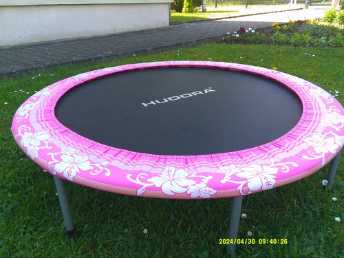 Trampolin hudora ist bereits - trampolin,