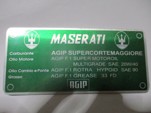 Maserati schild mexico - schild,