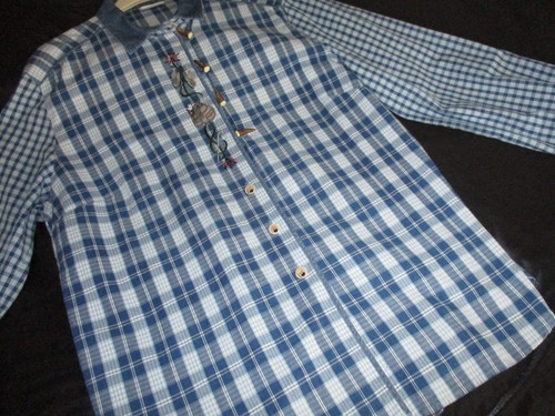 Alphorn bluse trachtenbluse - bluse,