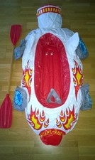 Royalbeach Rocket-Racer 2005 Kinderboot 1,30 cm Schlauchboot Gummiboot m. Paddel