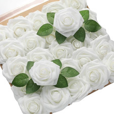 Künstliche rosen blumen set - künstliche,