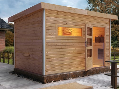 Sauna außensauna gartensauna - außensauna,