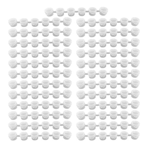 Pcs mini farbtöpfchen mit - pcs,