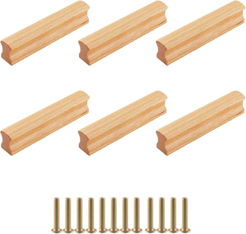 Möbelgriffe holz stück - holz,, 6