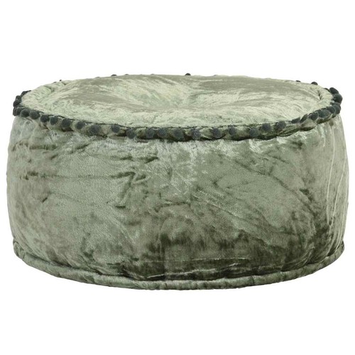 Vidaxl pouf rund samt 40x20 - 40x20, cm